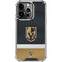 NHL Vegas Golden Knights Jersey iPhone 16 Pro Clear Case